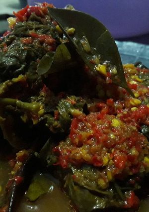 Foto resep Buntil Singkong Teri no santan