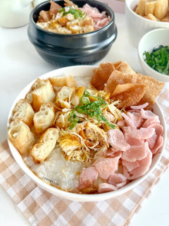 Foto resep Bubur Ayam Kental Simple Ala Rumahan
