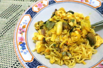 Anti Ribet, Membuat Mie pepes patin jamur Gampang