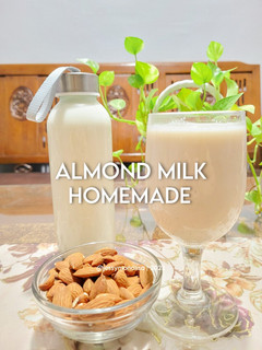 Foto resep Susu Almond Homemade