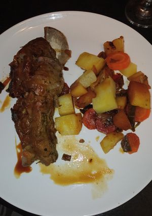 Una foto de Chivito al disco