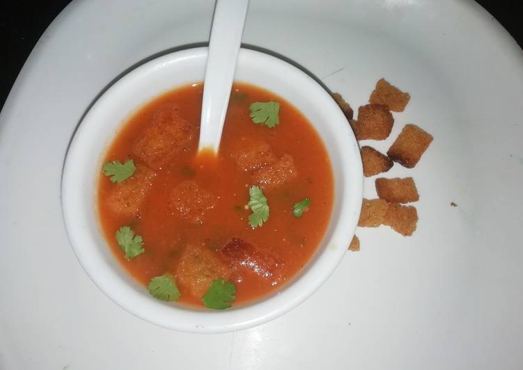 Recipe of Super Quick Homemade Tomato Soup