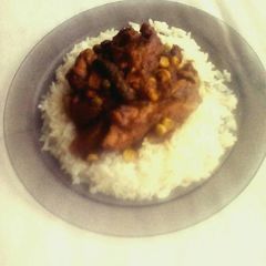 Chicken Curry and Rice A picture of Chicken Curry and Rice.