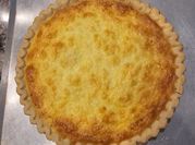 A picture of strawberry pie