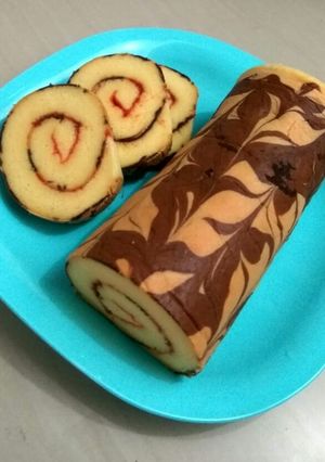 Foto resep Bolu gulung panggang (all in one)