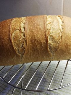 Félbarna kenyér recept fotója