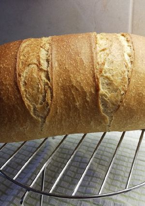 Félbarna kenyér recept fotója