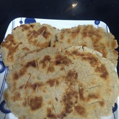 A picture of Jowar jaggery Roti.