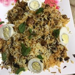 A picture of Chicken Biryani.