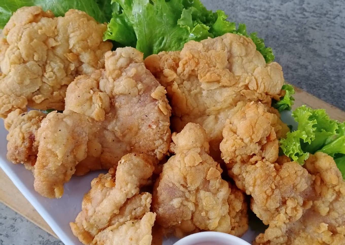Ayam goreng tepung kobe