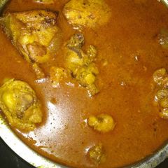 A picture of Chicken DoPyaaza.