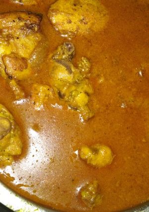 A picture of Chicken DoPyaaza.