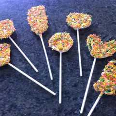 Una foto de Paletas de chocolate (fáciles)