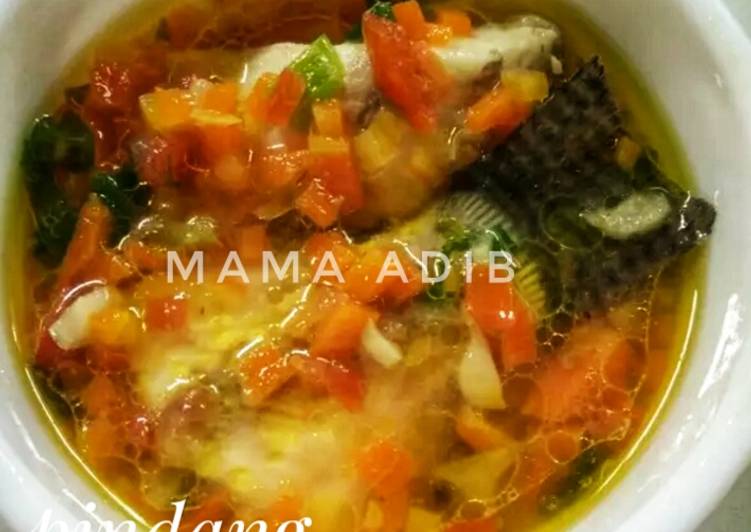 Mpasi 9bulan pindang ikan gurame