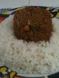 Masa de cangrejo con chícharos