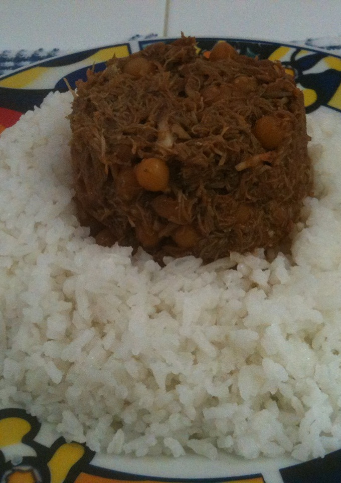 Una foto de Masa de cangrejo con chícharos