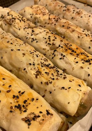 Una foto de Rollitos primavera con masa philo