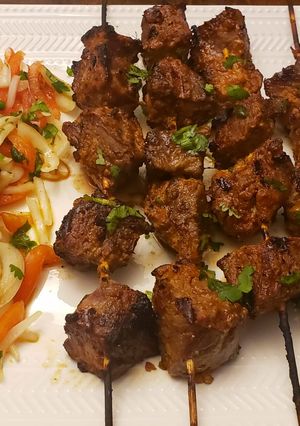 A picture of Bihari Kabab.