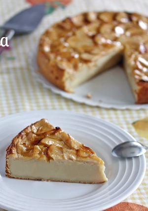 Una foto de Tarta de manzana