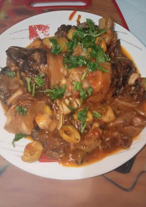 صورة لوصفة بوزلوف بزيتون بزاف بنين😋😍