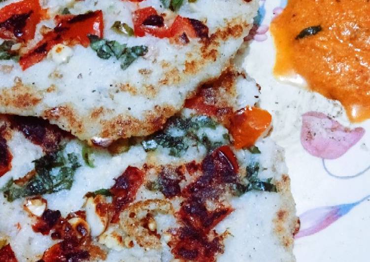 Recipe of Ultimate Sago samak rice uttapam