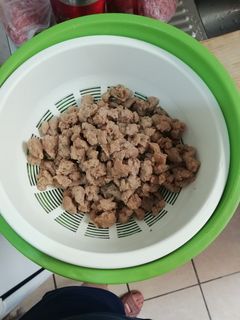 Una foto de Como hidratar y utilizar la soya texturizada