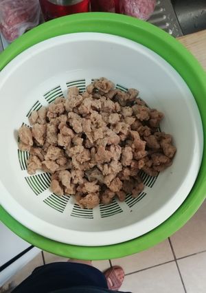 Una foto de Como hidratar y utilizar la soya texturizada