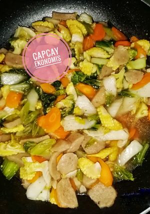 Foto resep Capcay ekonomis