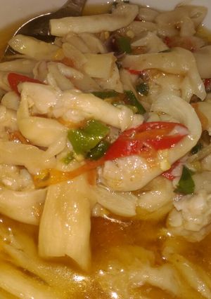Foto resep Tumis jamur tiram pedas