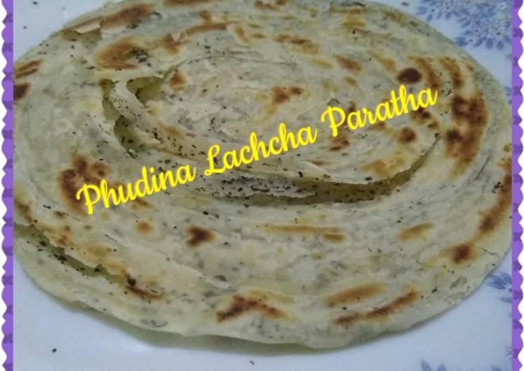 Phudina lachcha paratha