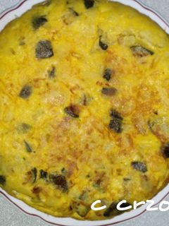 Una foto de Tortilla de calabacín