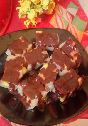Foto resep Agar - agar jagung toping coklat