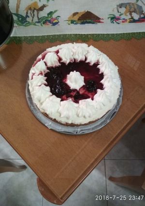 Φωτογραφία της συνταγής Cheesecake με λίγα υλικά και όσο πιο διαιτητικά γίνεται!