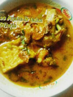 Foto resep Kare Ayam & tahu