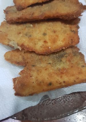 Una foto de Milanesas de pejerrey