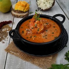 Mango Coconut Prawn Curry A picture of Mango Coconut Prawn Curry.