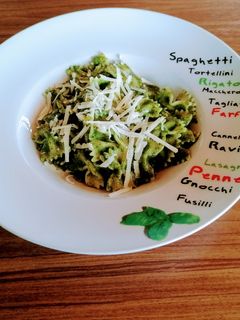 Farfalle mit Spinat-Pesto 😍 Rezepthauptbild