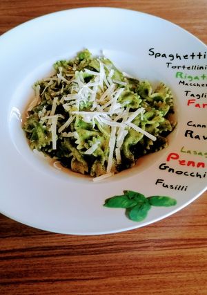 Farfalle mit Spinat-Pesto 😍 Rezepthauptbild