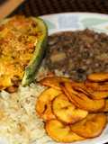 Calabacín relleno