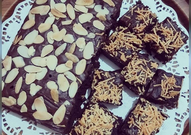 Anti Ribet, Memasak Brownies Panggang enak terbaru
