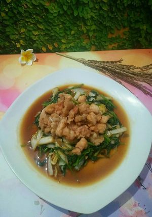 Foto resep Tumis Sayur Ayam Tepung