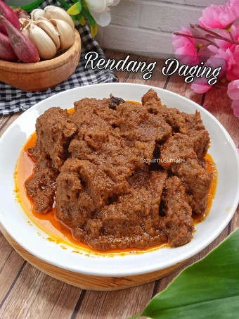 Cara Mudah Menyiapkan Resep Rendang Daging Sapi yang Bikin Ngiler Anti Ribet, Mantap Sekali