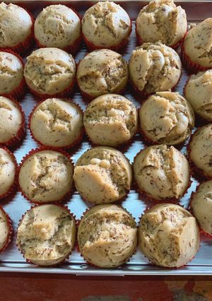 รูปของ เค้กกล้วยหอมนึ่ง (สูตรง่ายสุดๆ ไม่ง้อเตาอบ)🍌🧁
