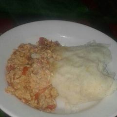 A picture of Scrambled eggs.