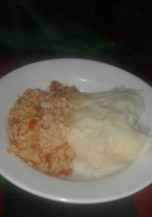 A picture of Scrambled eggs.