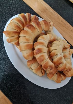 Φωτογραφία της συνταγής Κρουασάν Χαμ-τυρί!