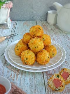 Foto resep ARANCINI rice ball