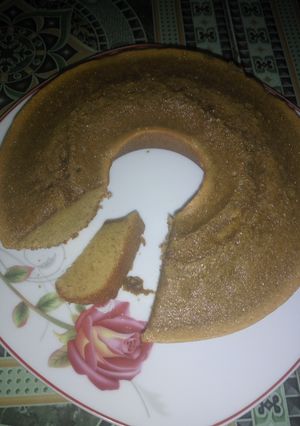 Foto resep Bolu panggang teflon rasa kopi mix "aji Saestu"