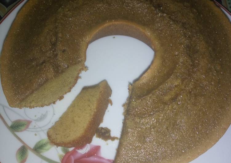 Bolu panggang teflon rasa kopi mix "aji Saestu"