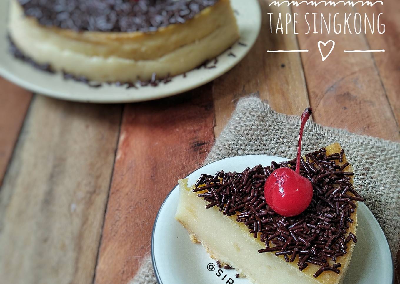 Wadai Bingka Tape Singkong